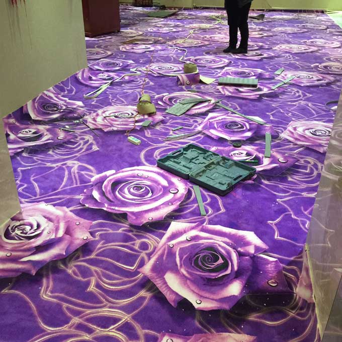立体花纹地毯在重庆有售么？