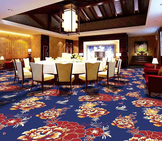 酒店内重庆地毯如此大的场地展示我能说尚属**么！